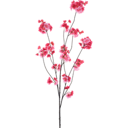 Prunus Malaga spray cerise 126 cm kunstbloem