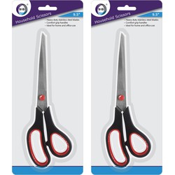 DID Keukenschaar - 2x - 24 cm - comfortabele grip - schaar - kantoor - Keukenscharen