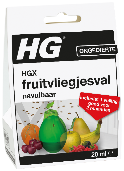 X fruitvliegjesval 20ml - HG - 