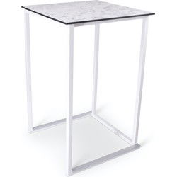 Statafel Times vierkant - Metaal - Stapelbaar - afm. 70x70 cm