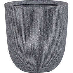 CHIOS - Plantenbak - Grijs - 31 cm - Polyresin