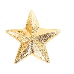 Housevitamin Candle  Pins - Star - Gold - 5x5x2cm