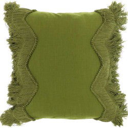Unique Living - Kussen Fajah 45x45cm Olive Green