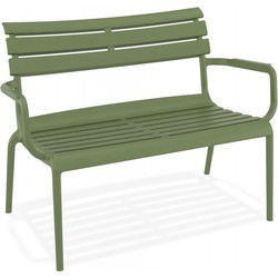 AROMA XL tuinbank 116x70x75 cm Groen