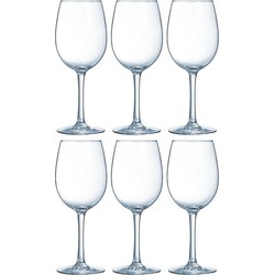 6x Wijnglas/wijnglazen Vina Vap voor rode wijn 580 ml - Wijnglazen