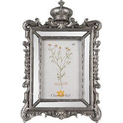 Clayre & Eef Fotolijst Zilverkleurig Polyresin