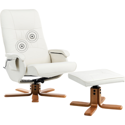 Beliani RELAXPRO - TV-fauteuil-Beige-Kunstleer
