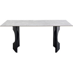 Eettafel Bilboa Oho Black 180x90cm