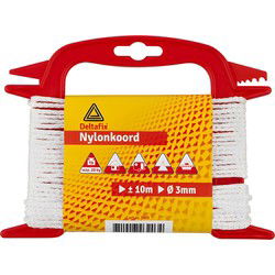 Nylonkoord wit 10mm
