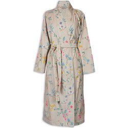 Pip Studio Badjas Les Fleurs Khaki-Maat: XXL