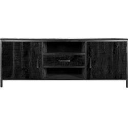 TV Dressoir Luuk Zwart Mangohout 160 cm