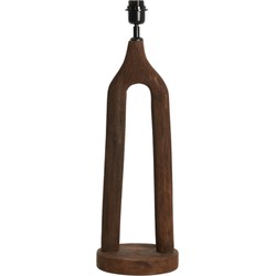 Light & Living - tafellamp - Xitta - bruin - hout - losse armatuur - E27 - 7042464