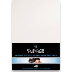 Hotel Home Collection - Snug Protect Waterproof - Split Topper Hoeslaken - 160x200/220+12 cm - Wit