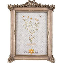 Clayre & Eef Fotolijst Goudkleurig Polyresin