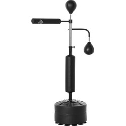 Staande Bokstrainer met 2 Speedballen Reflexstang en Zuignapvoet - 160-230cm Verstelbaar