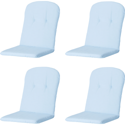 Madison -  Kuipstoelkussen Hoge Rug Panama skyway - Ca. 96x45 cm - Set van 4