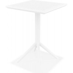 Opvouwbare terrastafel FOLY 60x60x74 cm Wit