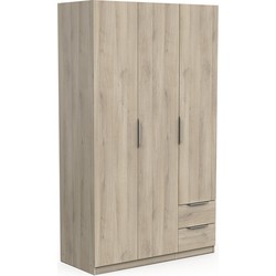 Kast met 3 deuren en 2 laden Ghost - L119,4 cm