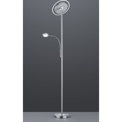 Moderne Vloerlamp  Ackbar - Metaal - Grijs