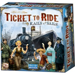 NL - Days of Wonder Days of Wonder bordspel Ticket to Ride Rails & Sails - EN