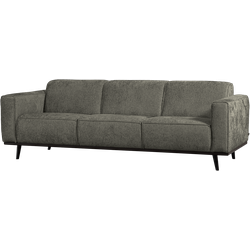 STATEMENT 3-ZITS BANK 230 CM STRUCTURE VELVET FROST