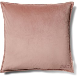 Rivièra Maison RM Velvet Pillow pink 60x60