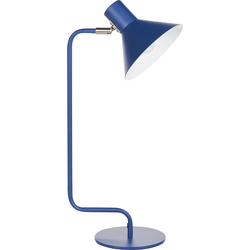 RIMAVA - Bureaulamp - Blauw - IJzer