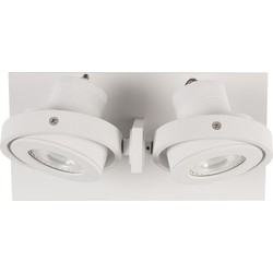 Zuiver Plafondspot Luci-2 Dim To Warm Dimbare LED - Wit