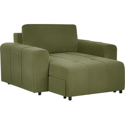 INNVIK - Chaise Longue - Groen - Polyester