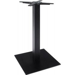 NERO tafelpoot 50x50x73 cm Zwart