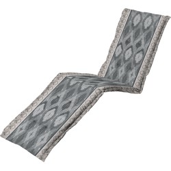 Madison - Ligbedkussen - Ikatin grey - 200x60 - Grijs