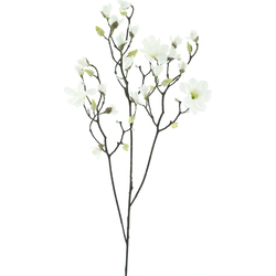 Magnolia branche Osaka white123 cm kunstbloem - Nova Nature