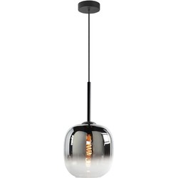 Highlight Bellini Industriële Hanglamp - Smokeyglas - Zwart