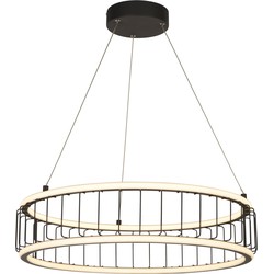 Hanglamp Circolo - Ø57,5cm Zwart