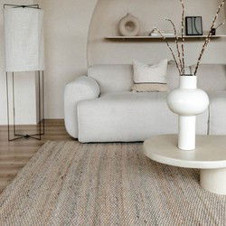 Wollen Vloerkleed Novara Beige/lichtbruin Eva Interior Beige,Bruin - 160 x 230 cm - (M)