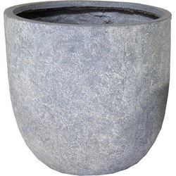 Arizona Egg Pot Washed Grey D25H25