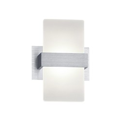 Moderne Wandlamp  Platon - Metaal - Zilver