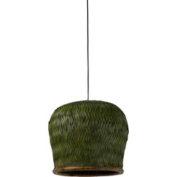 Light&living Hanglamp Ø40x36 cm PATUK bamboe groen