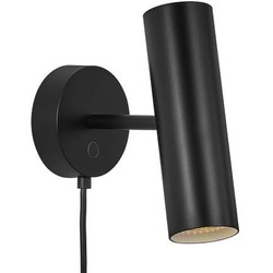 Wandlamp design wit, grijs of zwart richtbaar GU10 270mm hoog