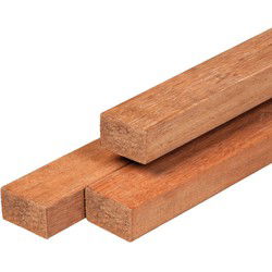 Regel hardhout 4,4x6,8x430 cm Tuindeco