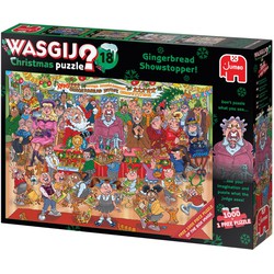 Jumbo Jumbo puzzel Wasgij Christmas 18 - Gingerbread Showstopper! (2 x 1000 stukjes)