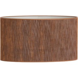 Light & Living - kap - Penny - bruin - textiel - E27 - 3530963