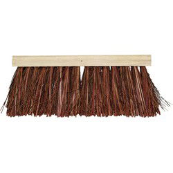 Talen Tools Bezemkop - buitenbezem - bruin - FSC hout - Bezem