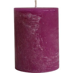 PTMD Kaars New Rustic Outdoor - 15x15x20 cm - Parrafin - Orchid