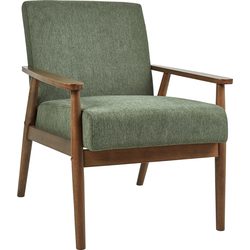 Beliani ESRUM - Fauteuil-Groen-Polyester