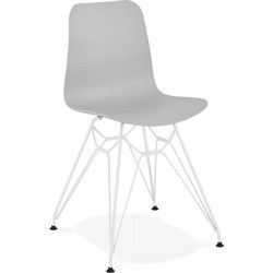 GAUDY moderne stoel 49x47x78 cm Grijs