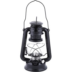 Windlicht olie lantaarn zwart - Esschert Design