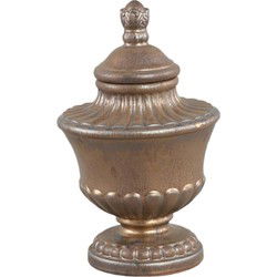 PTMD Deco Object Kristifor - 25x25x42 cm - Keramiek - Brons