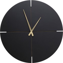 Wandklok Andrea Black Ø60cm