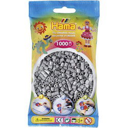 Hama Strijkkralen Grijs 1000 Stuks